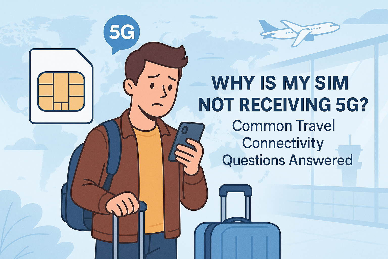 Why Is My SIM Not Receiving 5G? Common Travel Connectivity Questions Answered