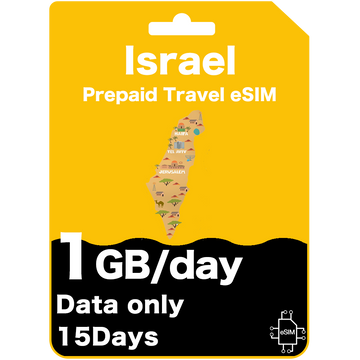 Israel travel eSIM card