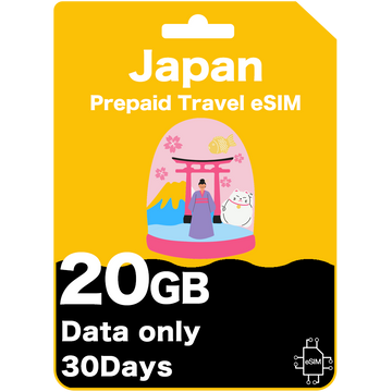 Japan Prepaid Travel eSIM Card - IIJmio