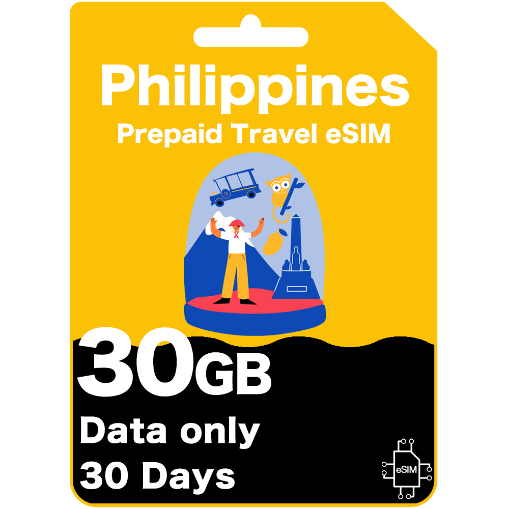 Philippines Prepaid Travel eSIM Card