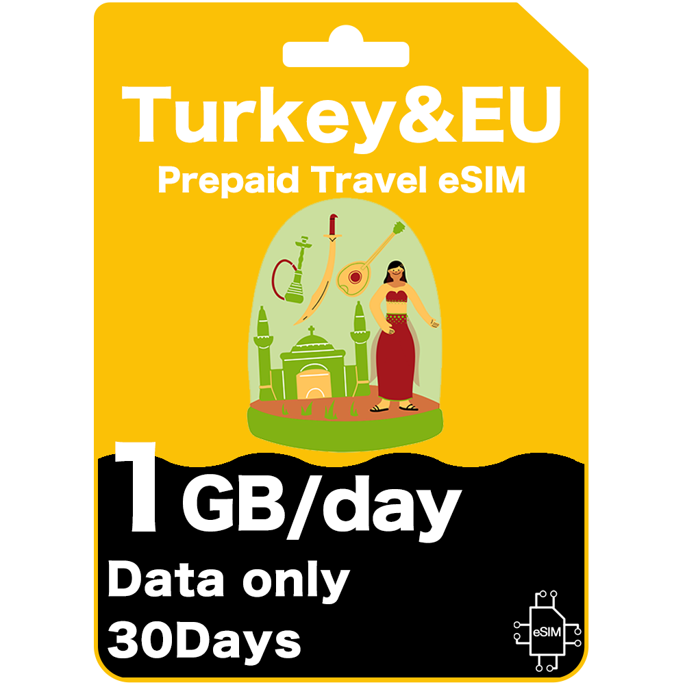 Turkey Travel eSIM  Card