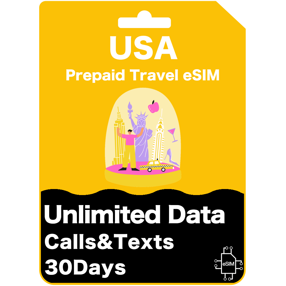 USA Travel eSIM card